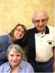 Dr. Sally Brooks with her parents